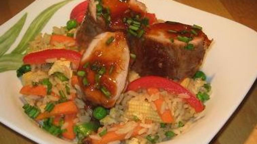 Hoisin and Bourbon-Glazed Pork Tenderloin Recipe - Food.com