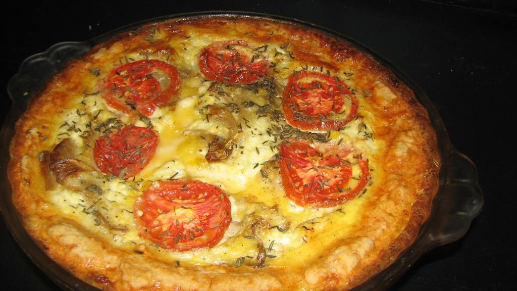 Tomato Thyme Quiche Recipe