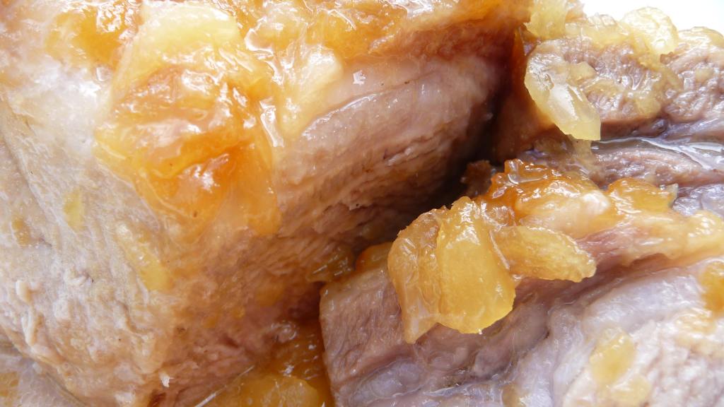 Pineapple Pork Roast (ConvectionMicrowave) Recipe