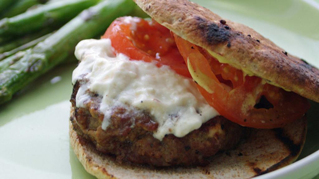 Mediterranean Burgers With Feta Cheese created by Redsie