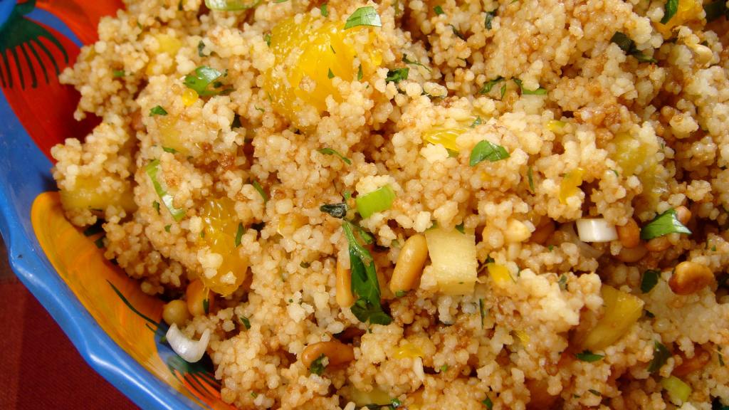 OrangePineapple Couscous Recipe