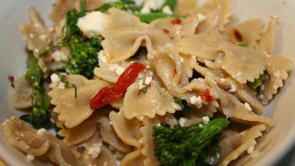Pasta With Broccolini and Feta Recipe