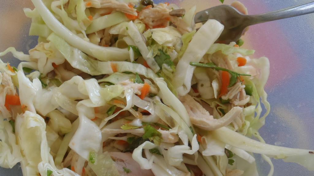 Crunchy Vietnamese Chicken Salad created by Linky