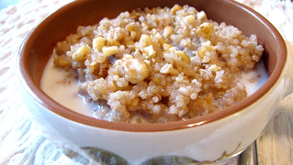 Maple Walnut Hot Cereal With Quinoa created by loof751