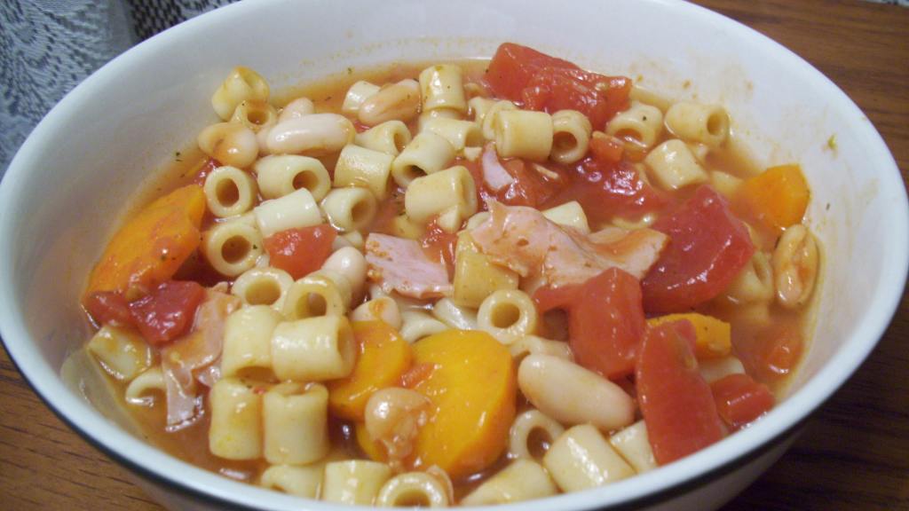 (Spicy) Pasta Fagioli created by Suzie