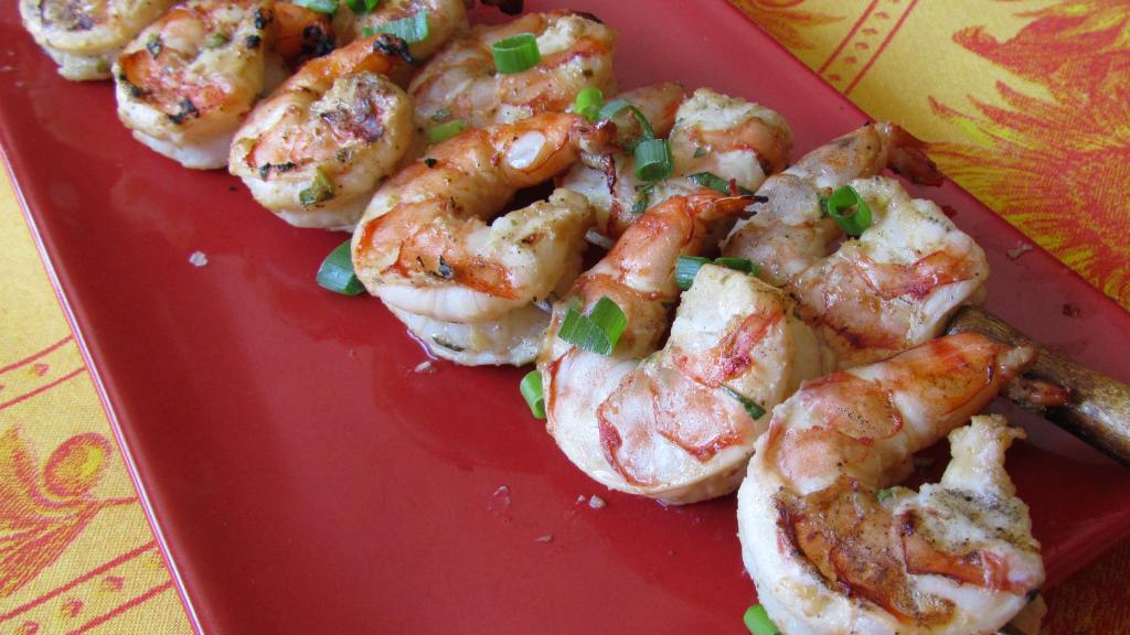 Shrimp in a Spicy, Ginger, Garlic Marinade Recipe