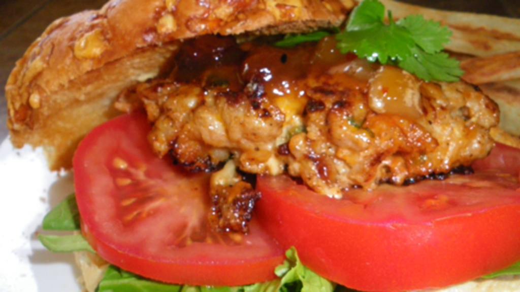 Curried Pork Burger Recipe