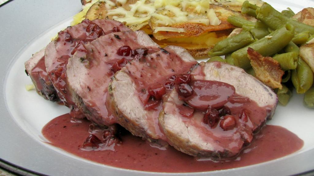 Pork Loin With Lingonberry Sauce created by lazyme