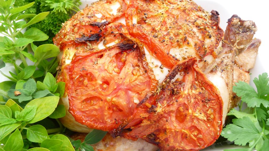 Greek Oregano and Cinnamon Roast Chicken Recipe