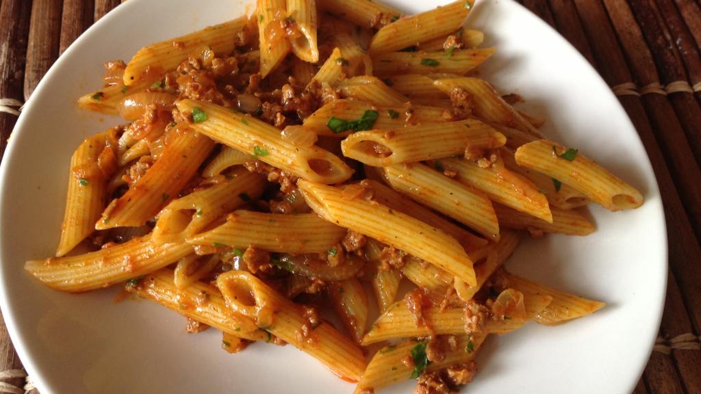 Tunisian Penne created by Dr. Jenny