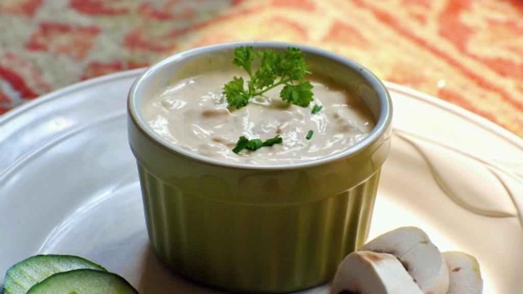 Creamy Goat Cheese Chives Dip created by Andi Longmeadow Farm