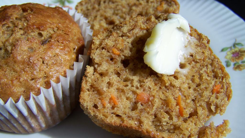 Moist Carrot Cake Muffins Recipe