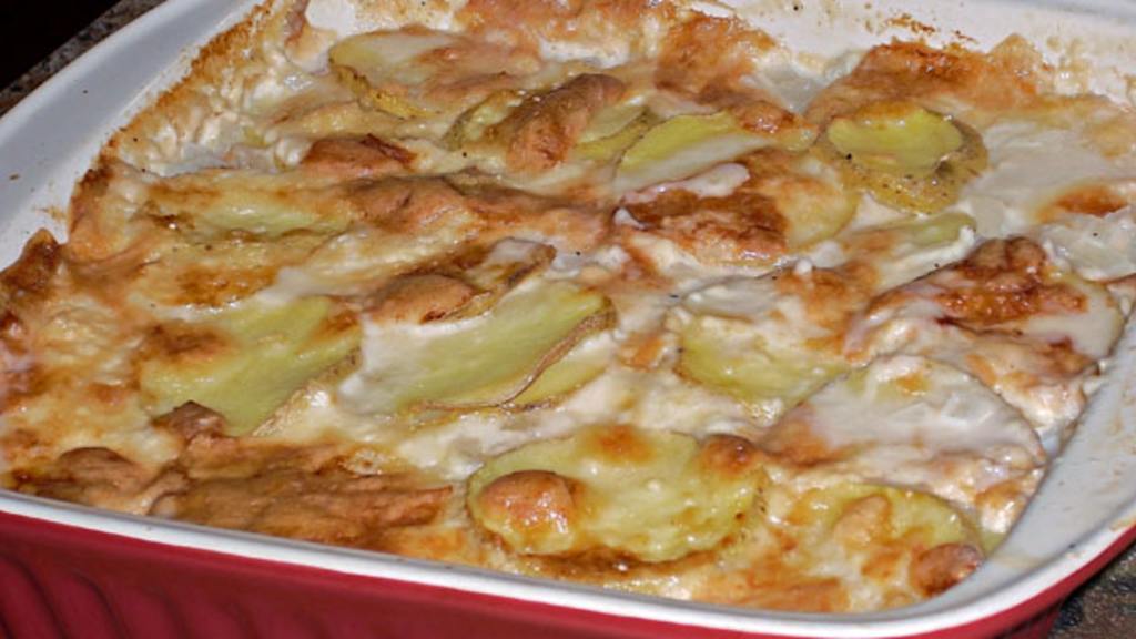 Vegan Scalloped Potatoes (For a Large Toaster Oven) Recipe