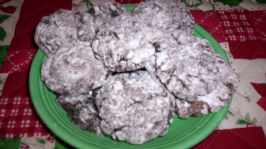 Quick Chocolate Crinkles created by LAURIE