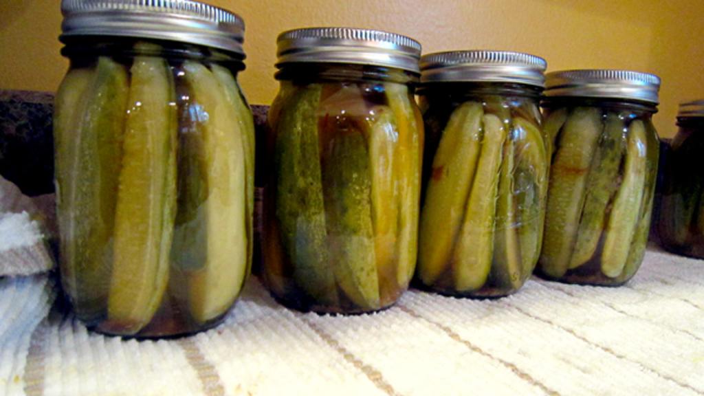 Stevia Sweet Pickles for Canning Recipe