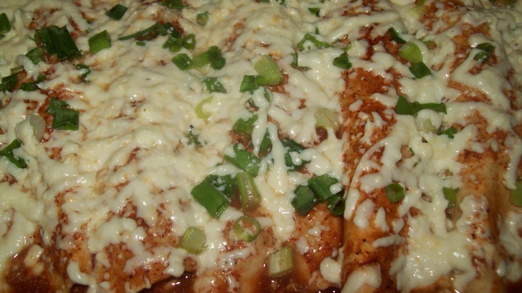 No Tortilla Chicken Enchiladas Recipe
