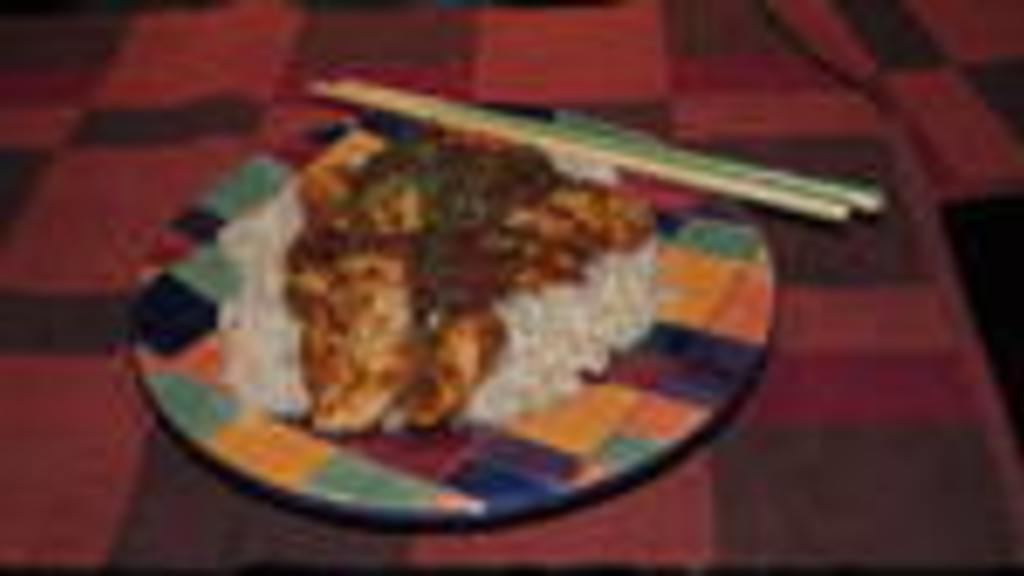 Peanut (Or Peanut Butter) Ginger Chicken created by JayDubs