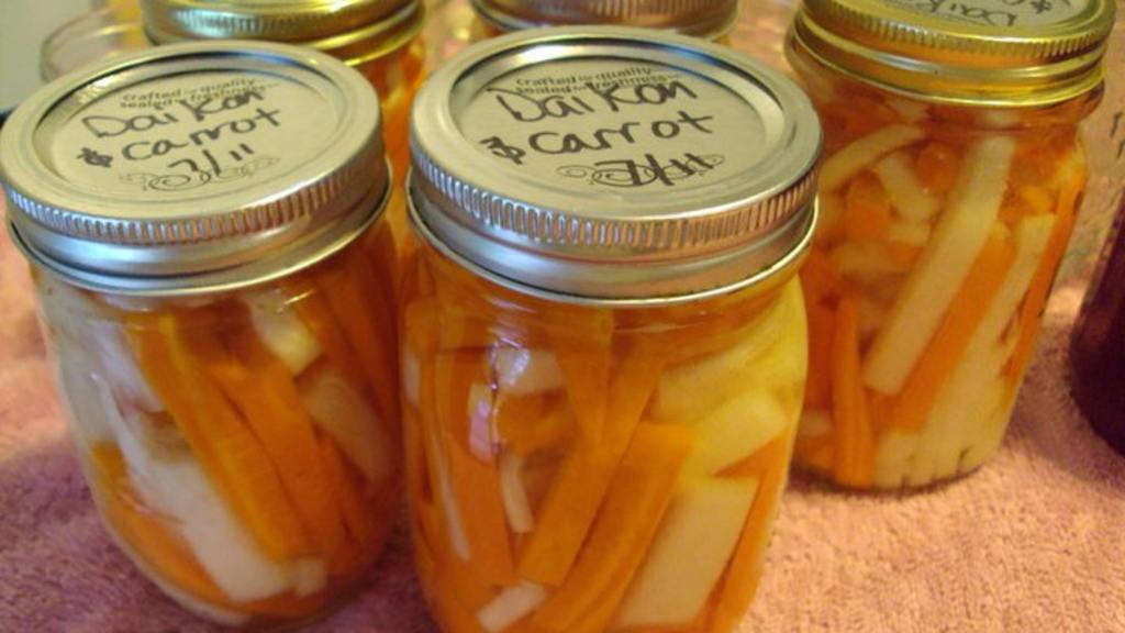 Pickled Carrots and Daikon Recipe