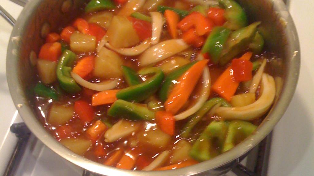 Delicious Sweet & Sour Sauce created by St. Louie Suzie