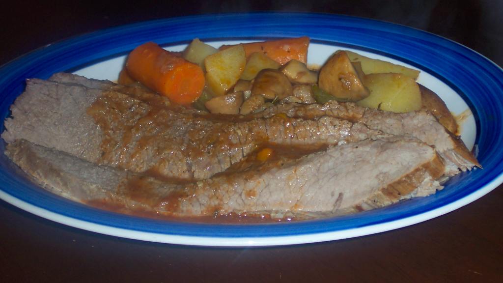 OvenRoasted Pot Roast With Vegetables Recipe
