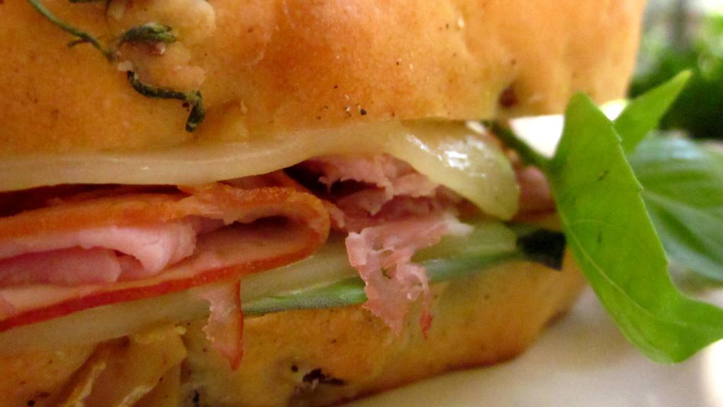 Italian Grilled Ham and Cheese Sandwich Recipe