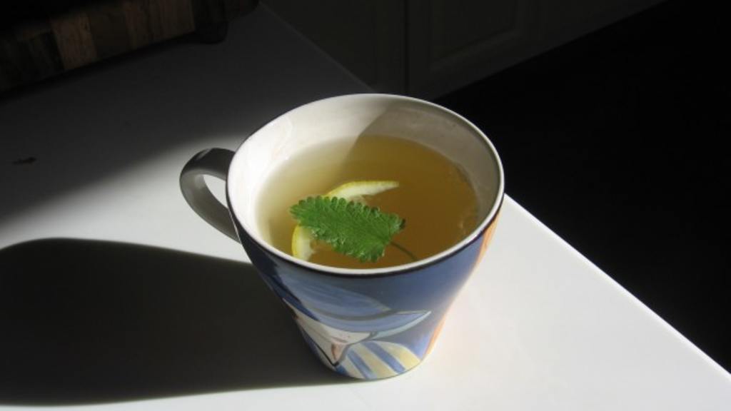 Peppermint Ginger Tea Stomach Soother Recipe