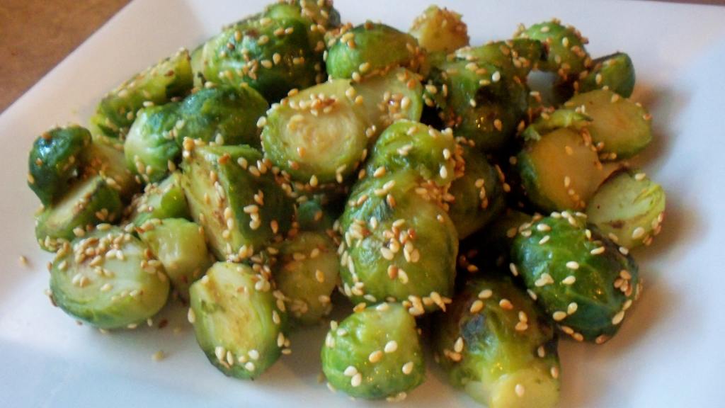 Brussels Sprouts With Sesame Seeds Recipe