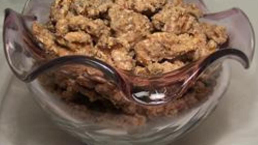 Cinnamon Candied Walnuts created by LILLIANCOOKS
