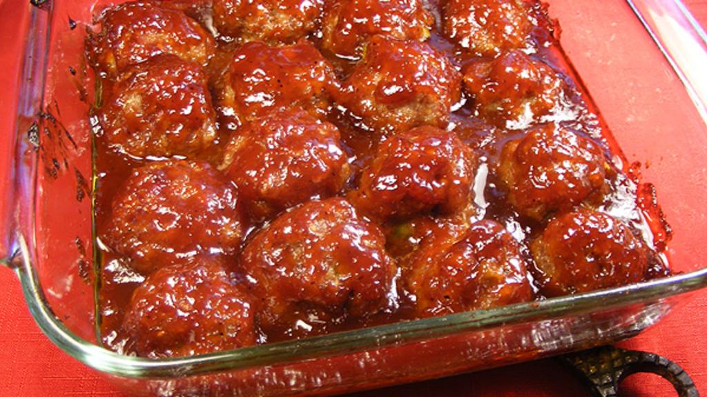 Tangy Asian Meatballs created by Lavender Lynn