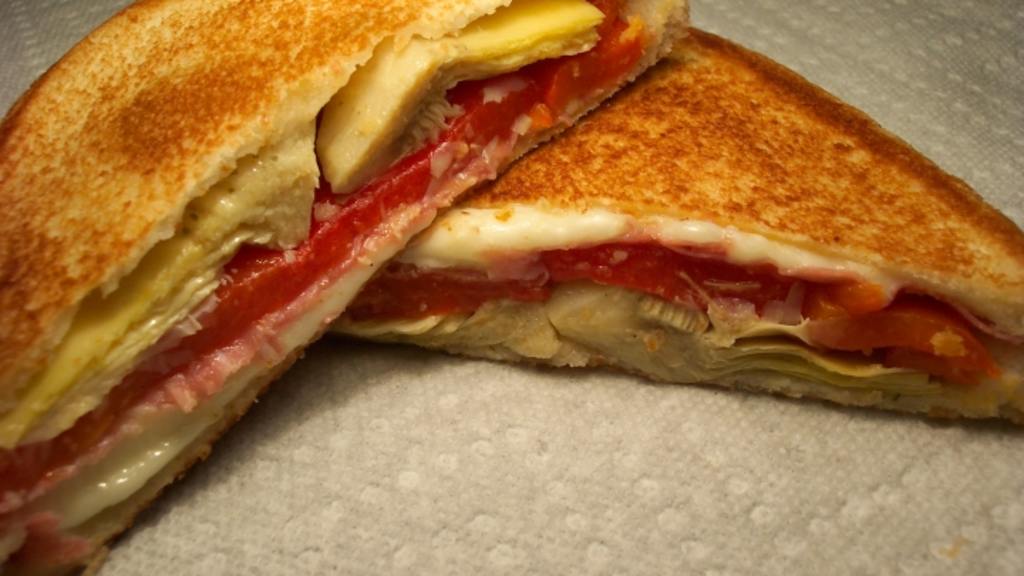 Antipasto Grilled Cheese Sandwich Recipe