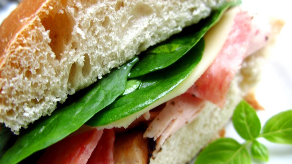 Ham, Hard Salami and Provolone Hoagie Recipe