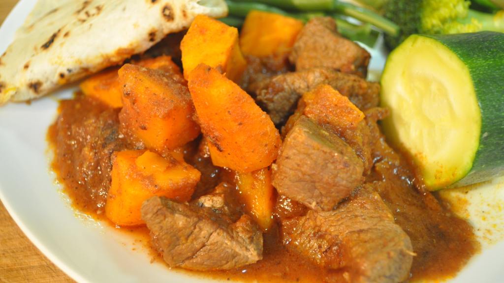 Slow-Cooked Asian Beef With Sweet Potato created by ImPat