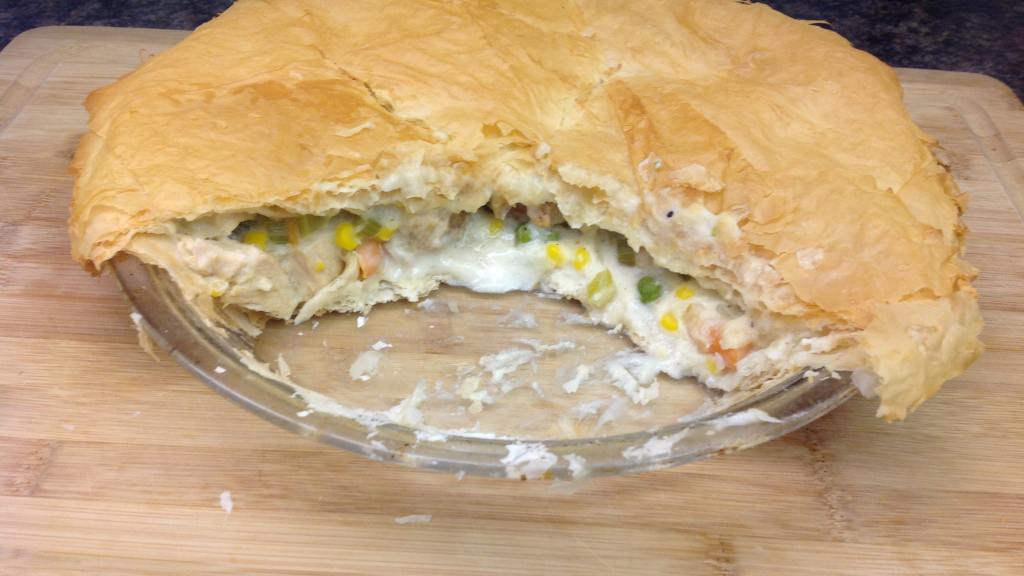 Phyllo Chicken Pot Pie from Frozen Phyllo Dough created by Brian B.