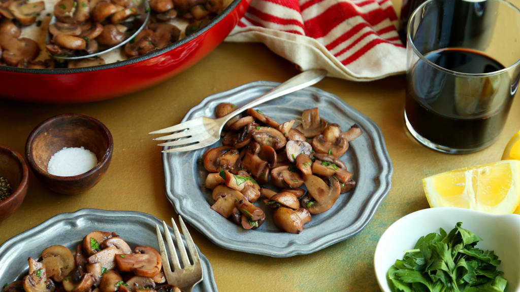 Sautéed Mushrooms With Red Wine Recipe - Food.com