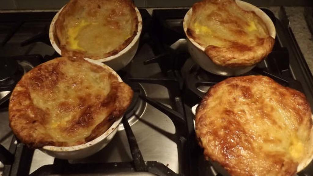 Chicken Pot Pie With Homemade Puff Pastry Alton Brown Recipe