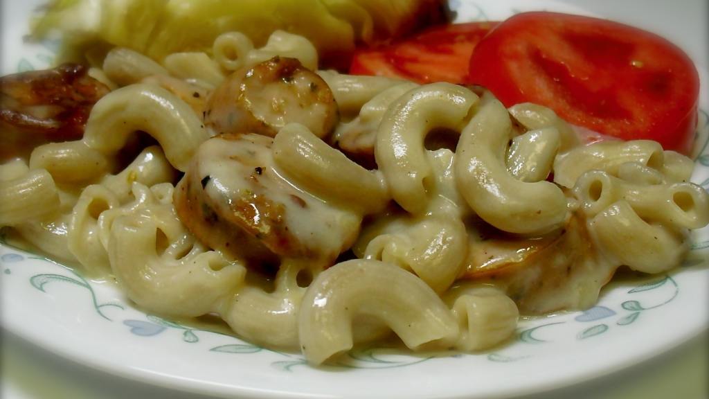 Mac and Cheese With Polish Sausage (Low Fat) Recipe