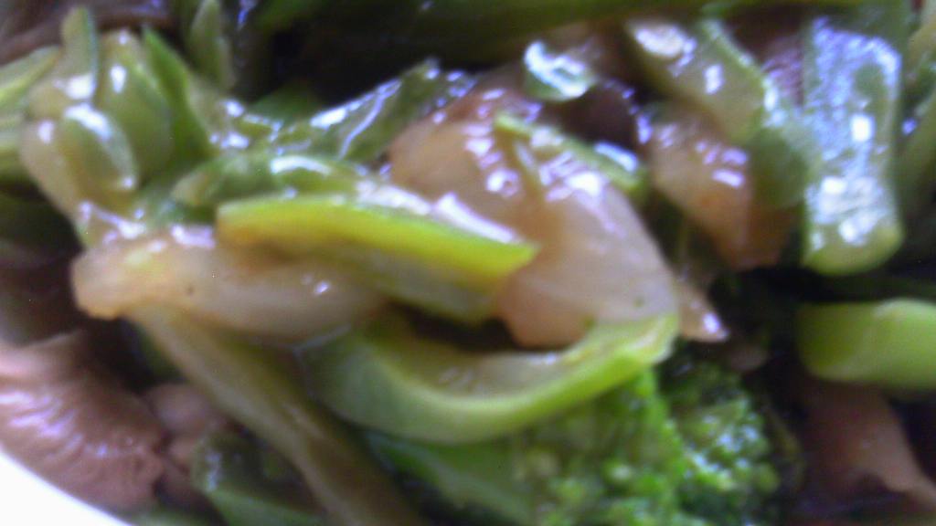 Oyster Sauce Vegetables created by Dienia B.