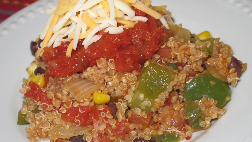 Spicy Mexican Quinoa Casserole Recipe