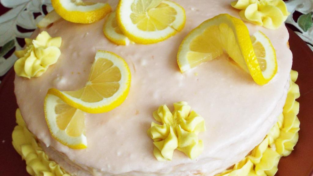 Pink Lemonade Cake Recipe Food