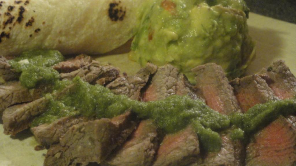 Brazilian Marinated Steaks With Chile Lime Sauce Recipe