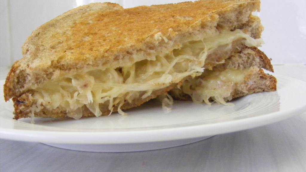Grilled Cheese Sandwich With Sauerkraut on Rye Recipe Recipe