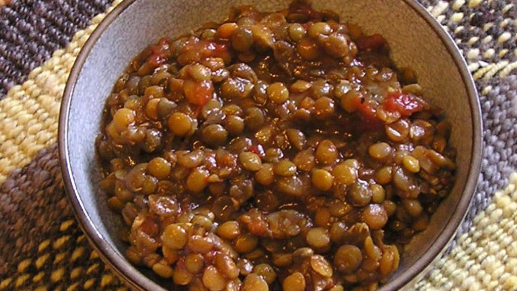 Easy Lentil Chili created by Jenny Sanders