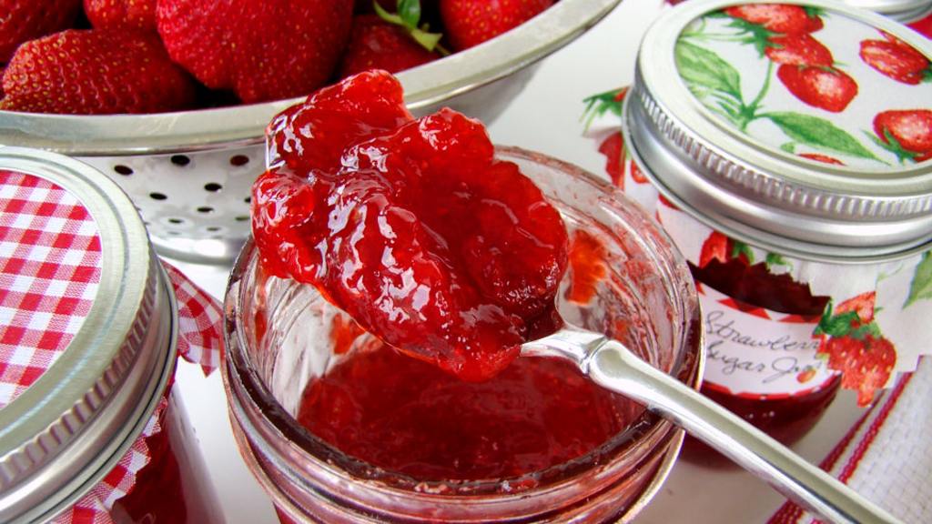 Less Sugar Canned Strawberry Jam created by Marg CaymanDesigns