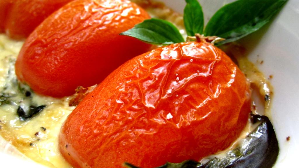 Swiss Baked Tomatoes in Cream created by gailanng