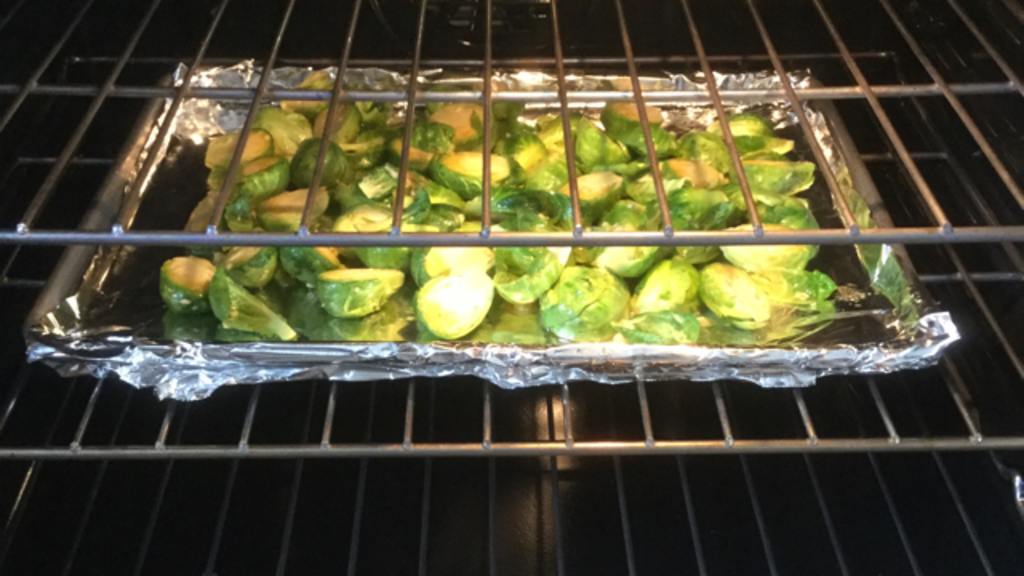 Garlic and Mustard Roasted Brussel Sprouts Recipe