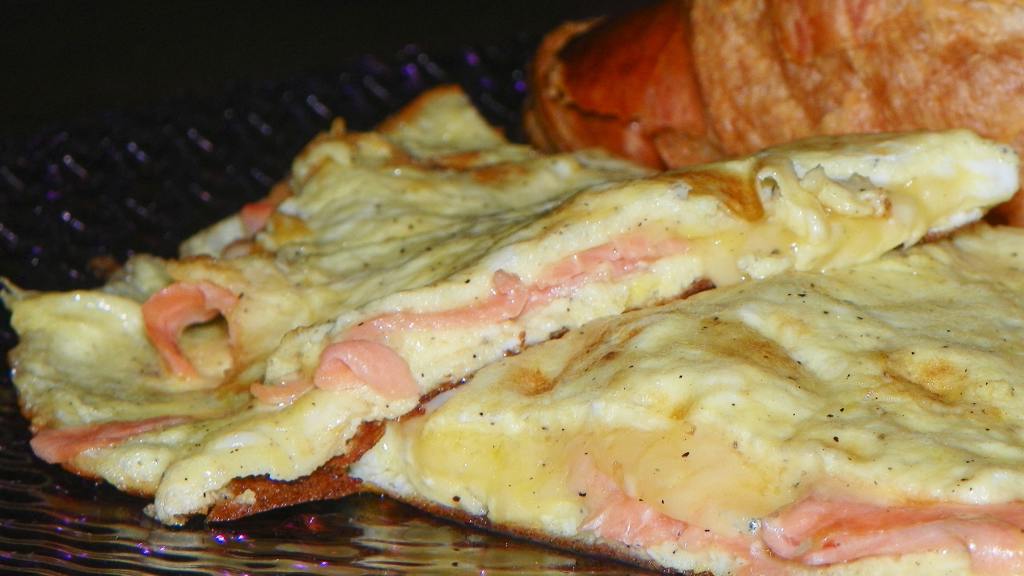 Swiss Smoked Salmon Omelet created by Baby Kato