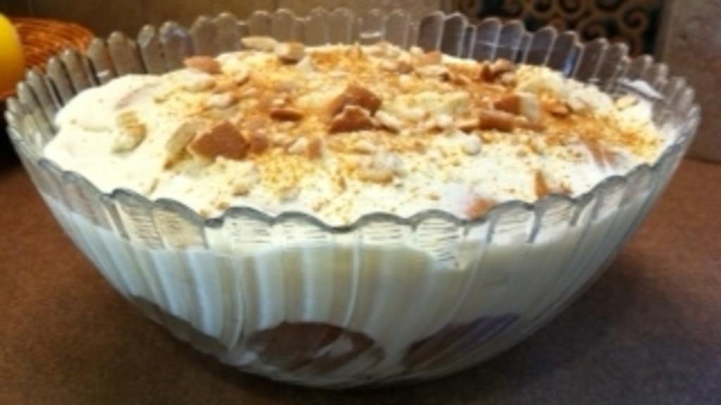 Aunt Evelyn's Easy Creamy Banana Pudding (Low-Sugar Low-Fat) Recipe