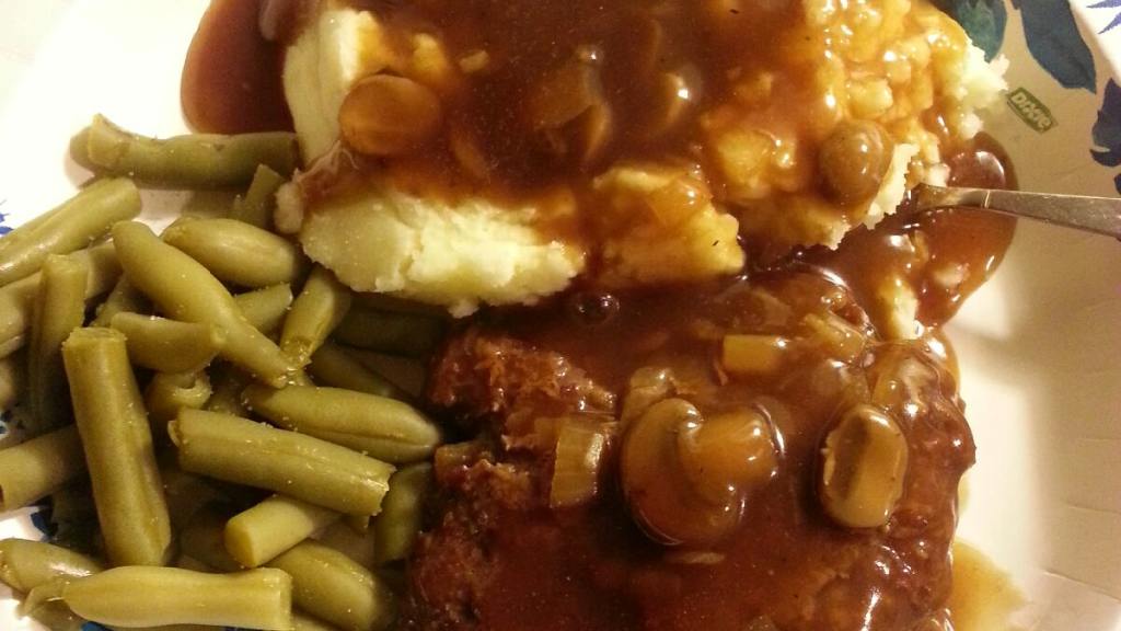 Simple Salisbury Steak W/ Brown Gravy Recipe