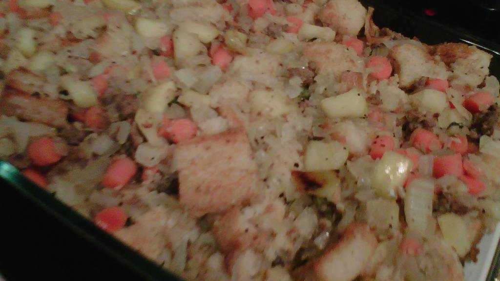 Caramelized Apple, Sausage & Fennel Stuffing Recipe