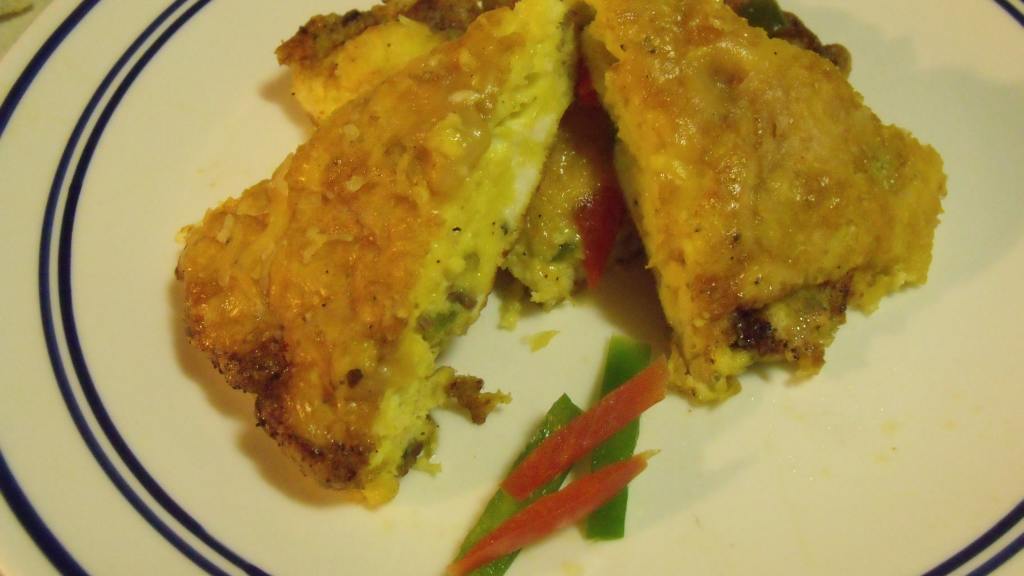 Turkey and Bell Pepper Frittata created by Sstever47050